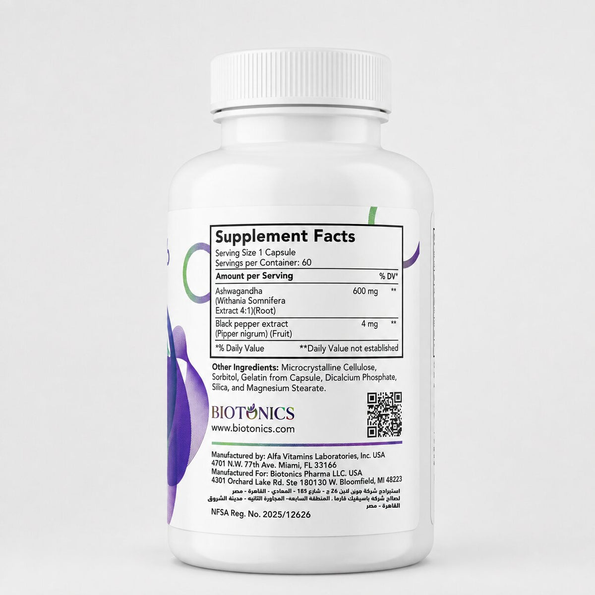 Bio-Ashwagandha 600MG